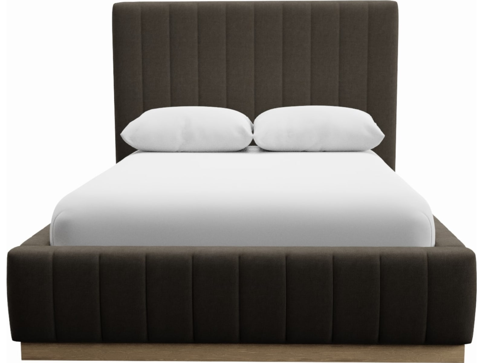 Brentwood Gas Lift Bed Muse Mink color Muse Mink