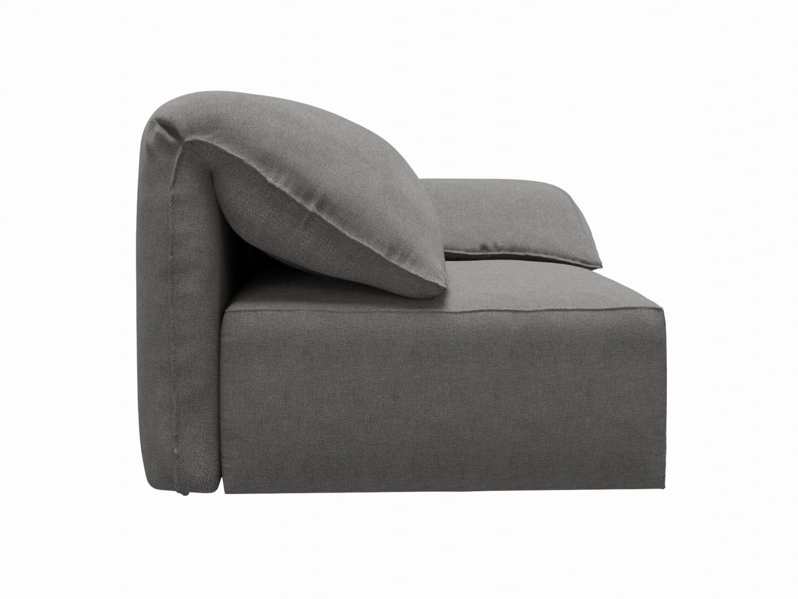 Clarence California Slate 2 Seat Right Arm Facing Sofa Module color California Slate