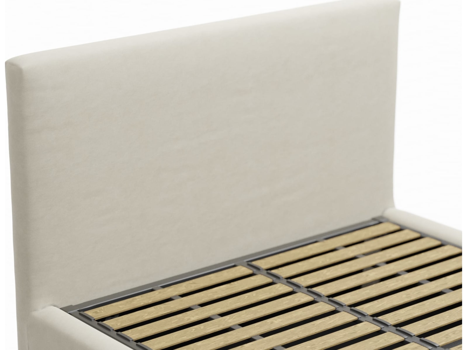 Willow Gas Lift Bed Muse Flax color Muse Flax