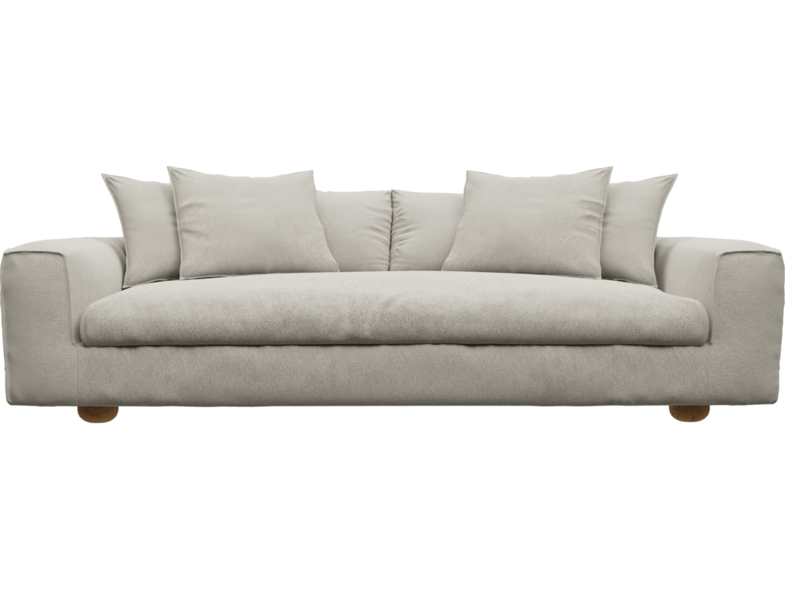 Tully Sofa Modules Slip Covers Noa Desert color Noa Desert