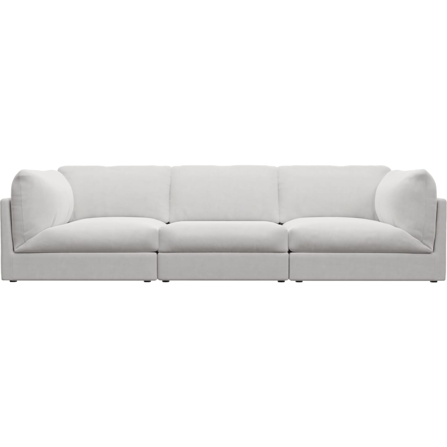 Finley Muse Frost Modular Sofa - 3 Seater color Muse Frost