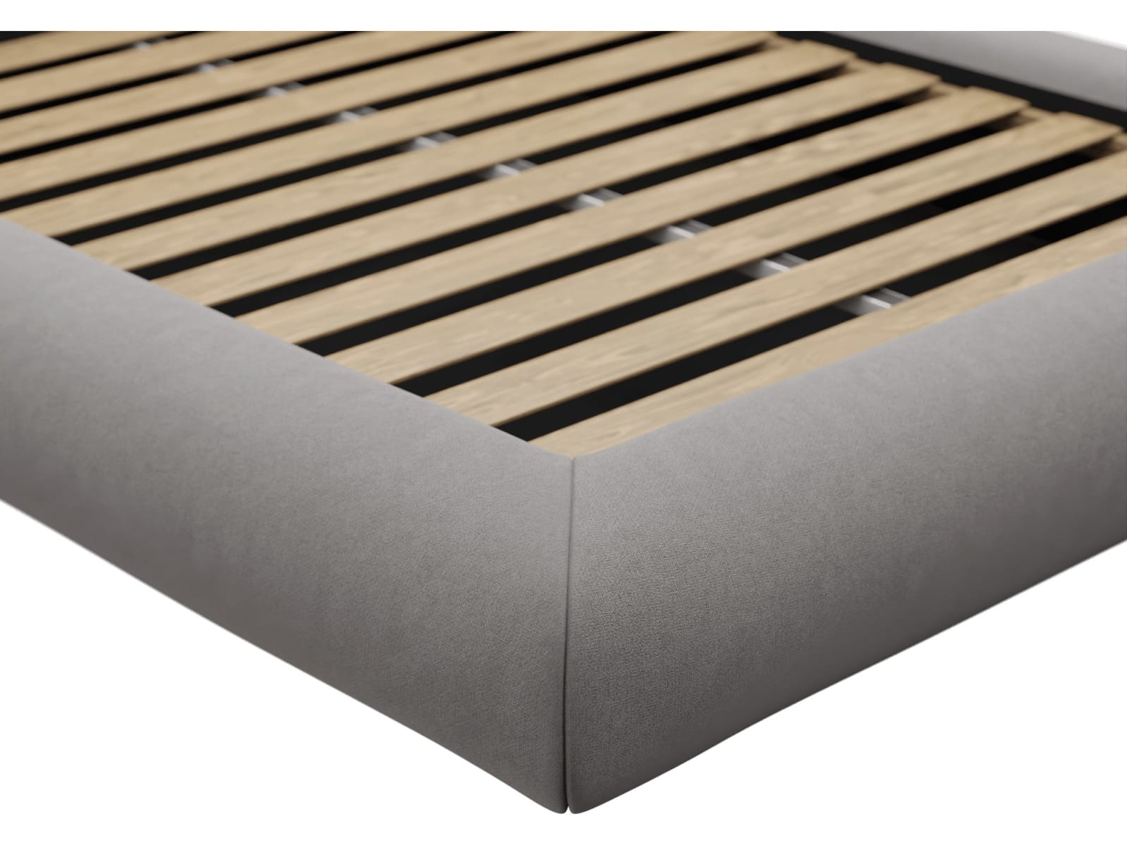 Frankie Bed View Steel color View Steel