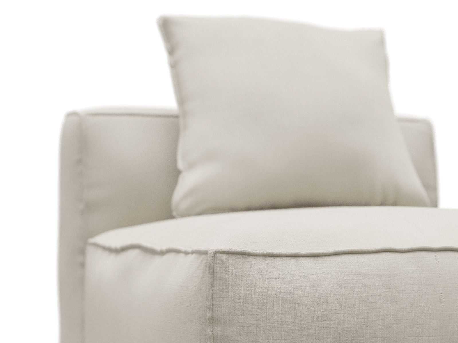 Riley Apt Toorak Pearl Module Armless color Toorak Pearl