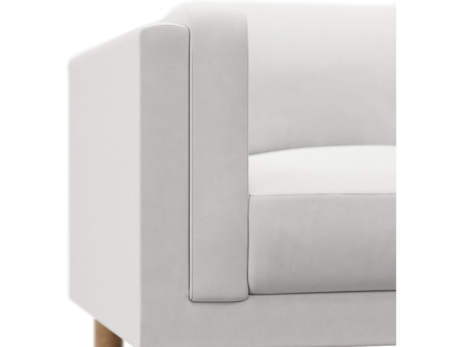 Hayes Muse Frost Sofa - 2 Seater color Muse Frost