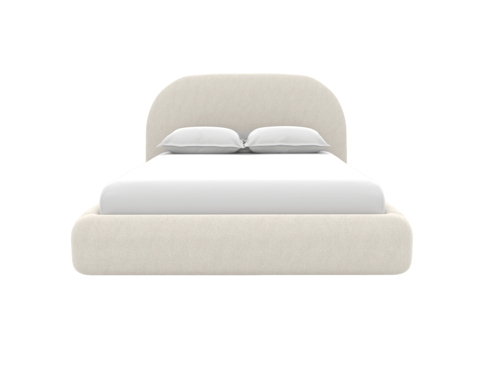 Capri Gas Lift Bed California Ivory color California Ivory