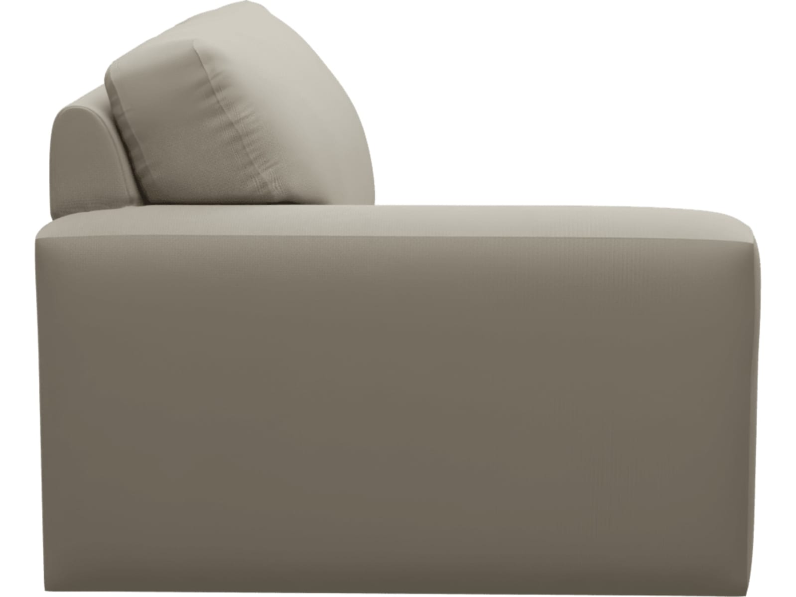 Monica Plaza Natural Left Arm Facing Chair Module color Plaza Natural