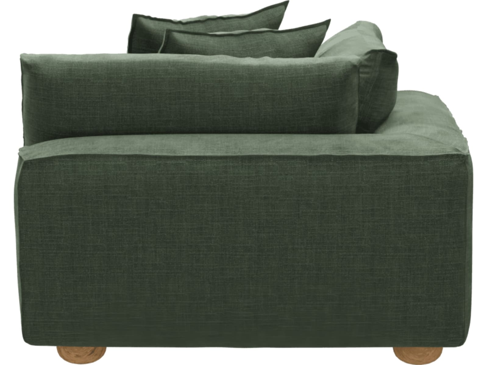 Tully Tribute Dark Jade Corner Sofa Chair Module color Tribute Dark Jade