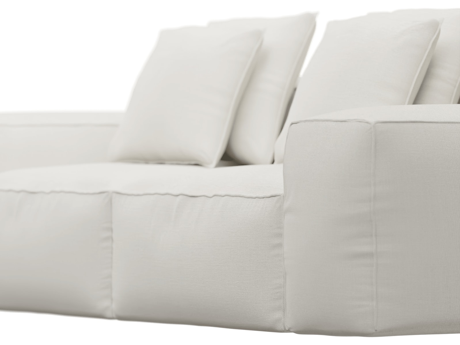 Riley Tribute Ice Modular Sofa - 2 Seater color Tribute Ice