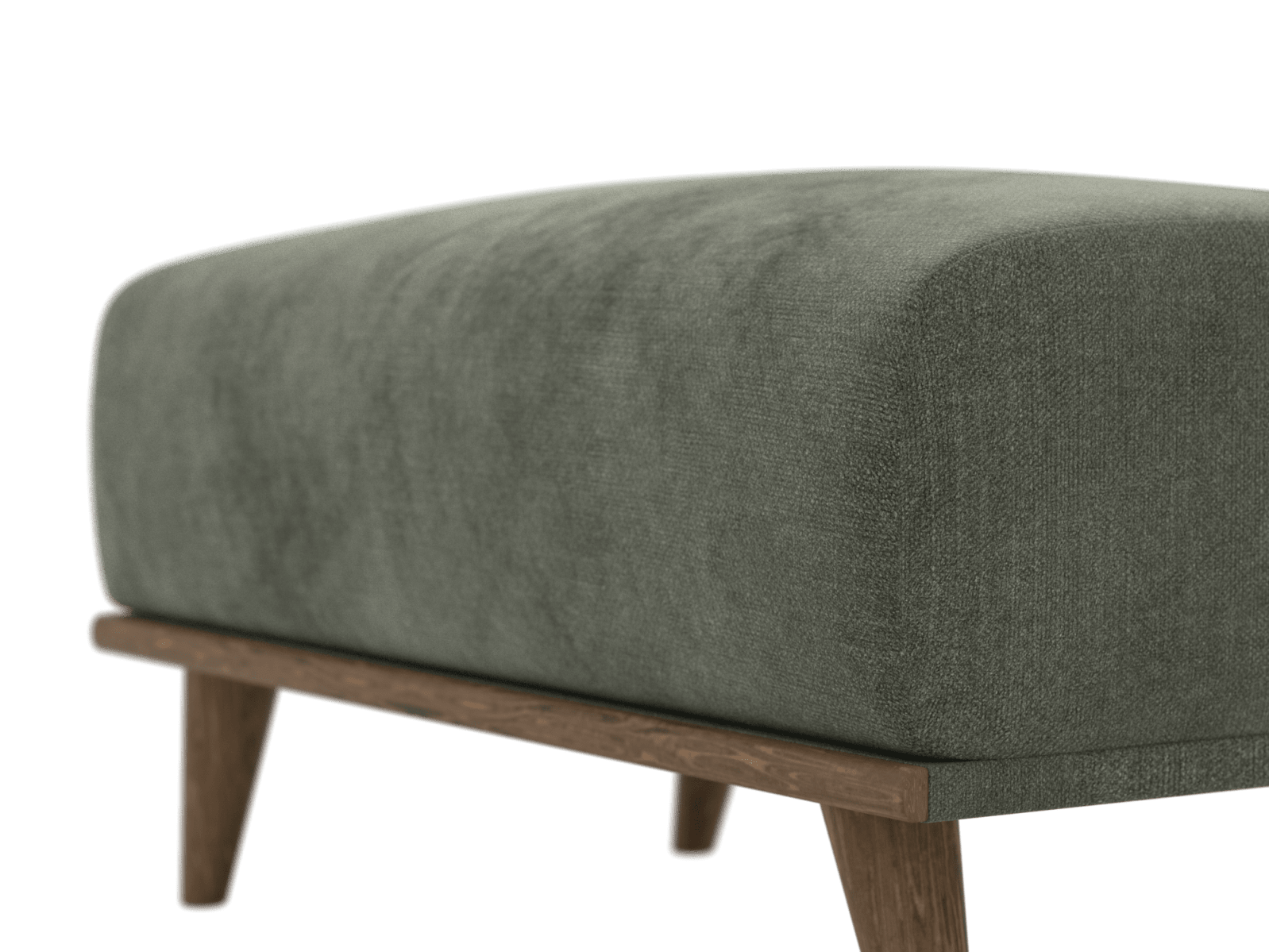 Dane Tribute Dark Jade Ottoman color Tribute Dark Jade