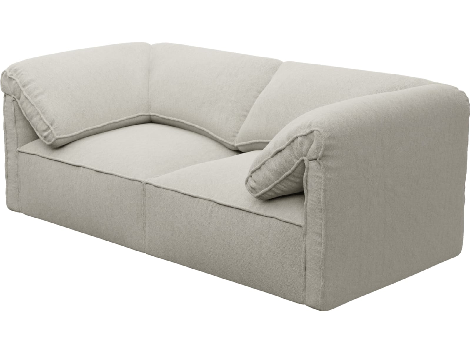 Kai Noa Desert Modular Sofa - 2 Seater color Noa Desert
