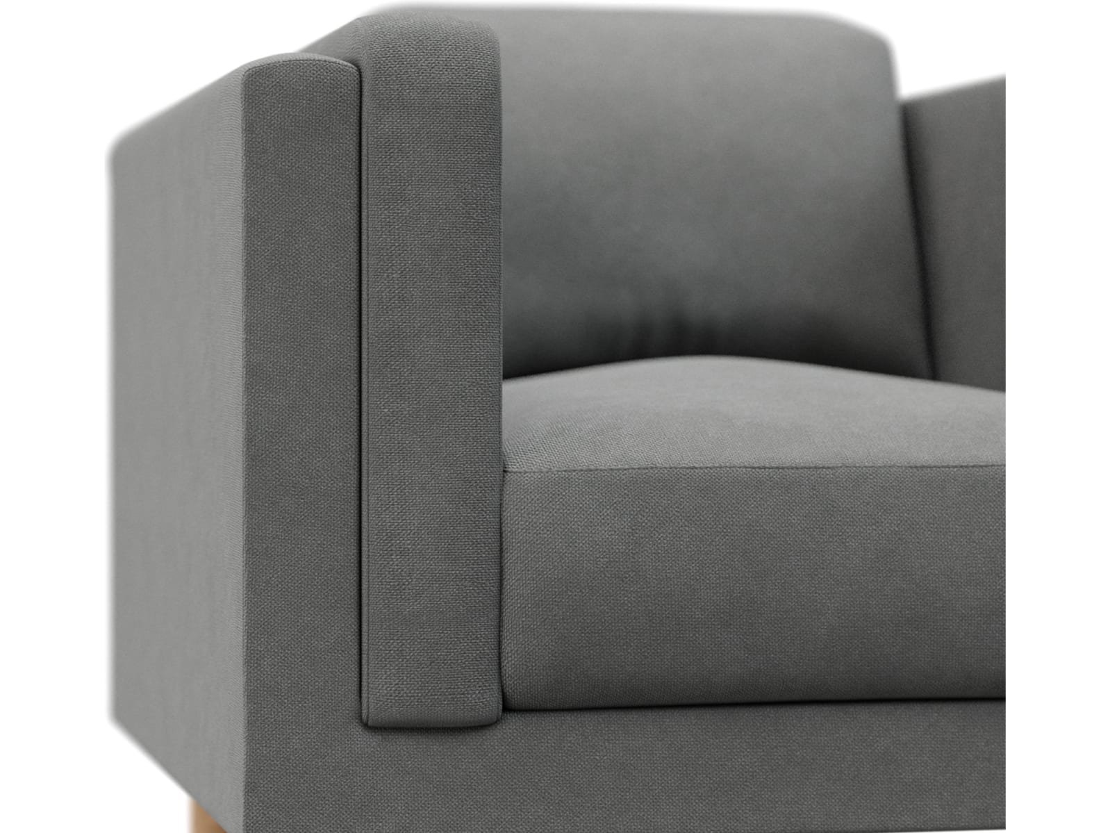 Hayes Maya Flint Armchair color Maya Flint