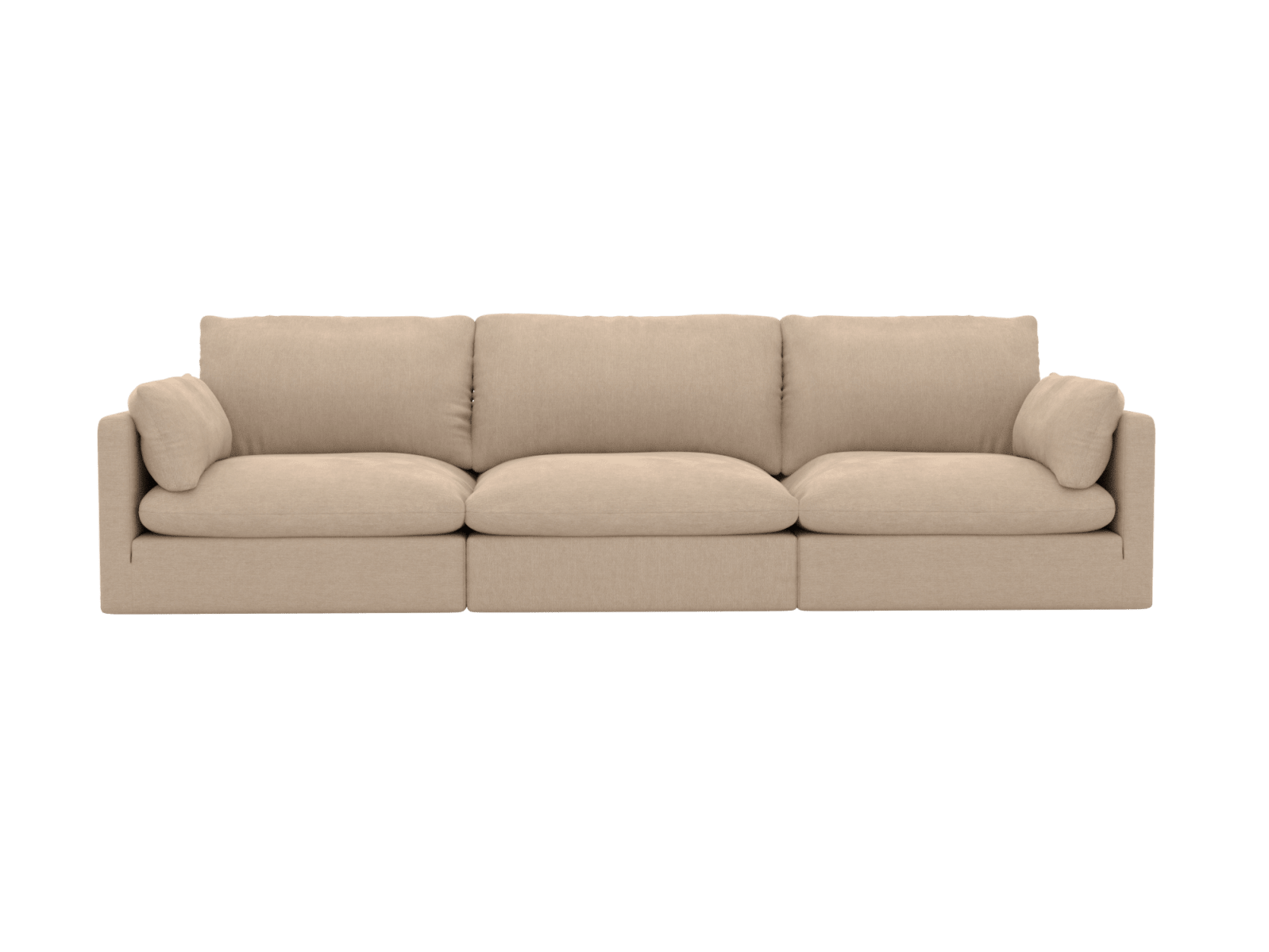 Willow Muse Driftwood Modular Sofa - 3 Seater color Muse Driftwood