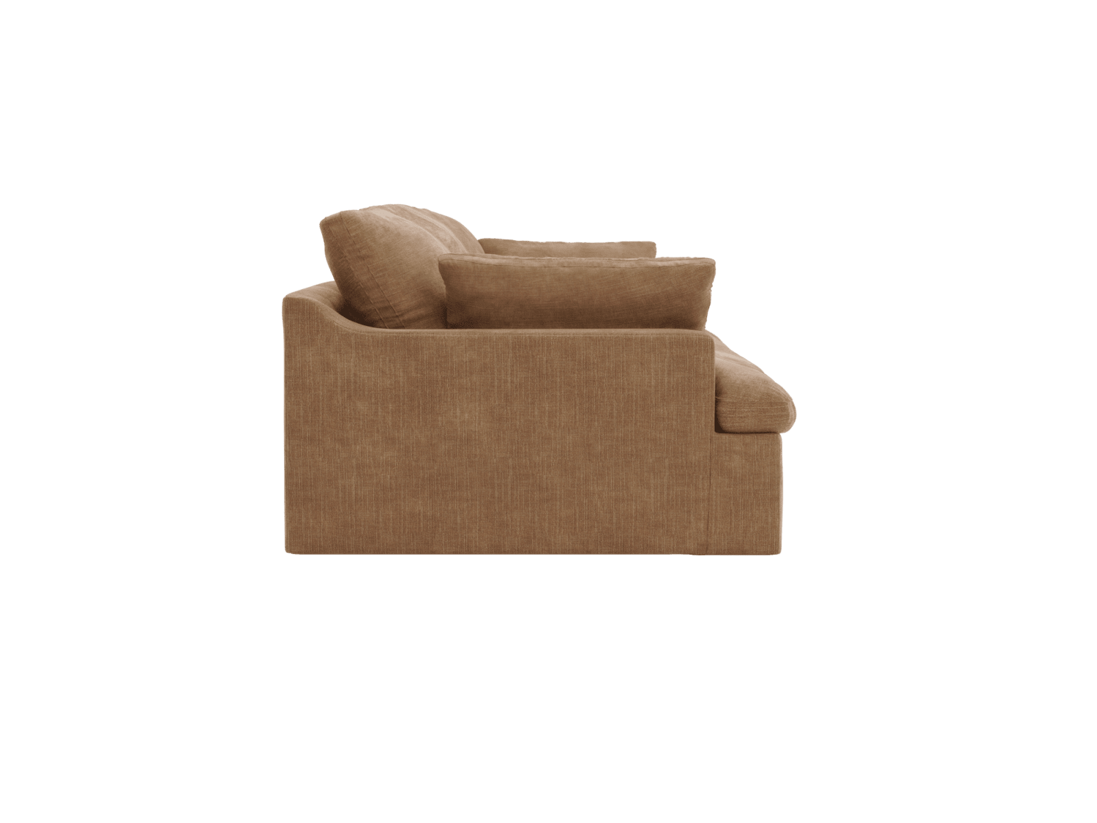 Retreat Tribute Chestnut Modular Sofa - 3 Piece color Tribute Chestnut