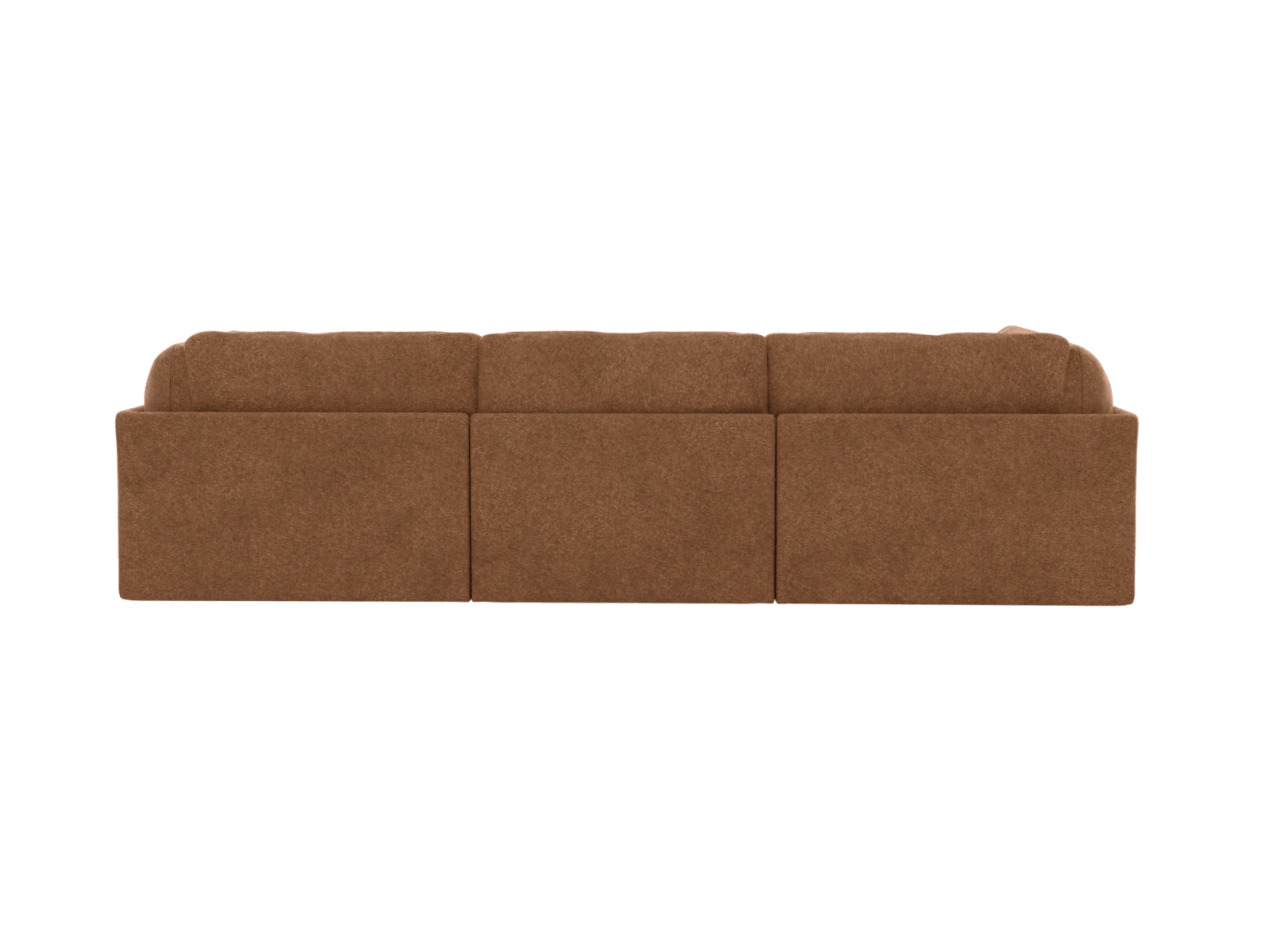 Finley Tribute Chestnut Modular Sofa - 5 Seater LAF Terminal color Tribute Chestnut