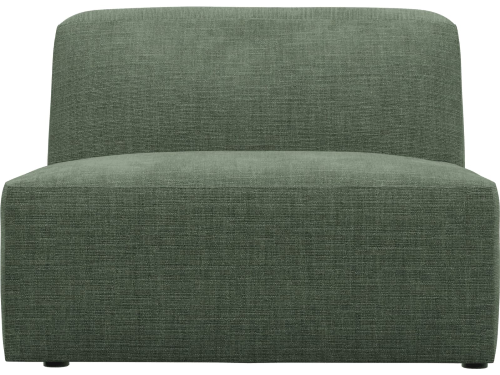 Copenhagen Tribute Dark Jade Armless Chair Sofa Module color Tribute Dark Jade