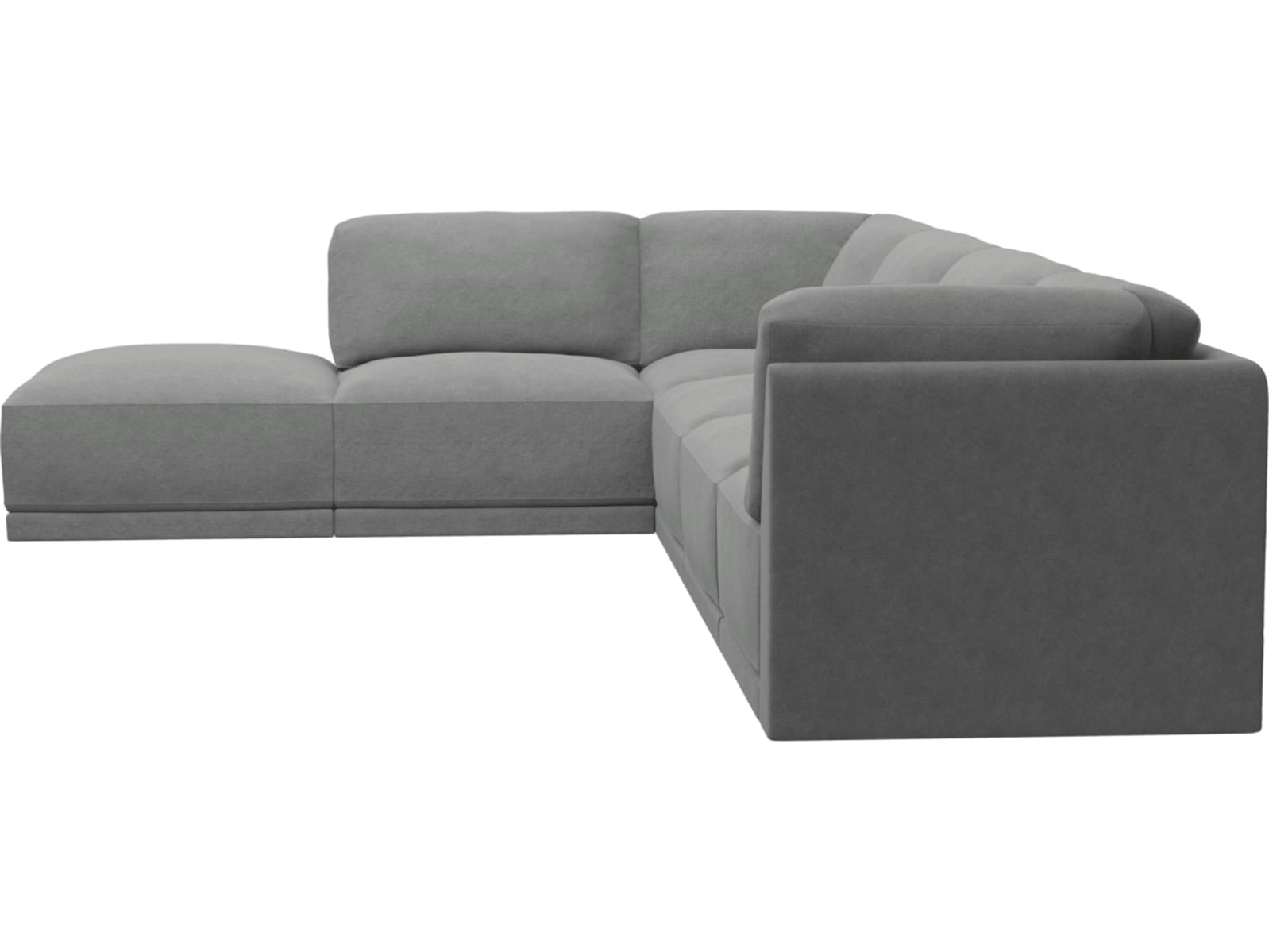 Emily Modular Sofa Maya Flint - 6 Piece color Maya Flint