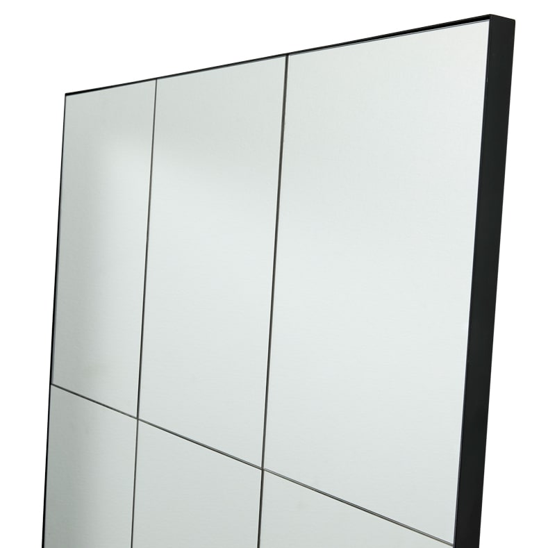 Bagatelle Floor Mirror Black - 90cm x 180cm color Black