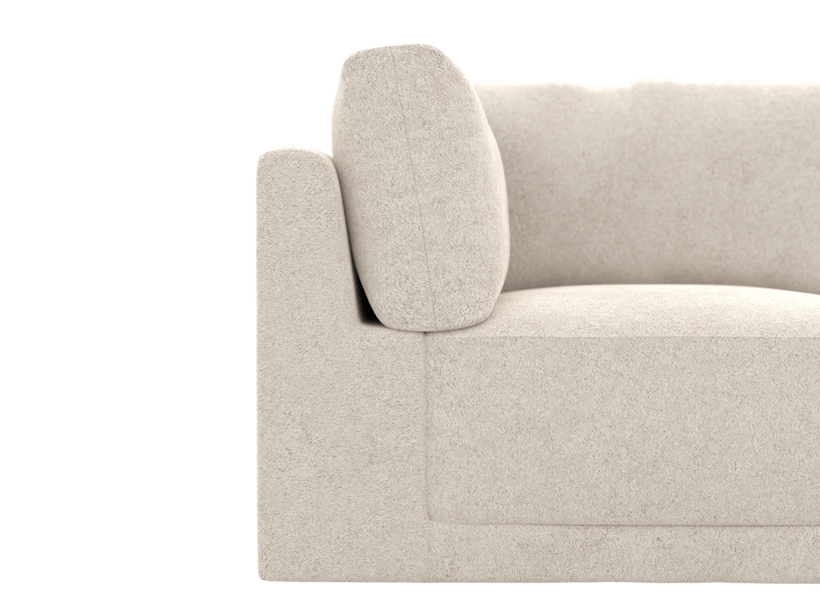Haven Avon Mineral Corner Sofa Module color Avon Mineral