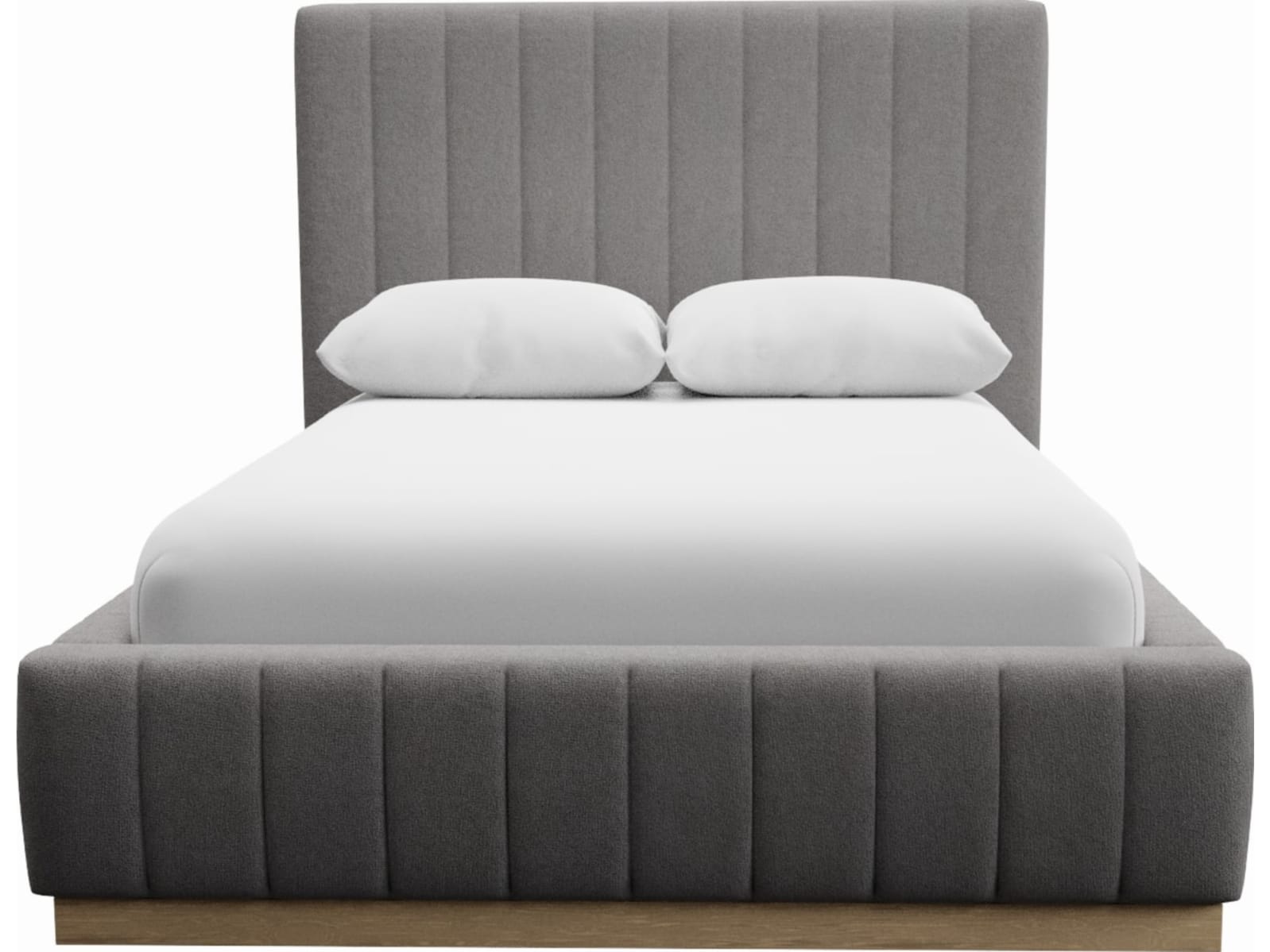 Brentwood Gas Lift Bed View Steel color View Steel