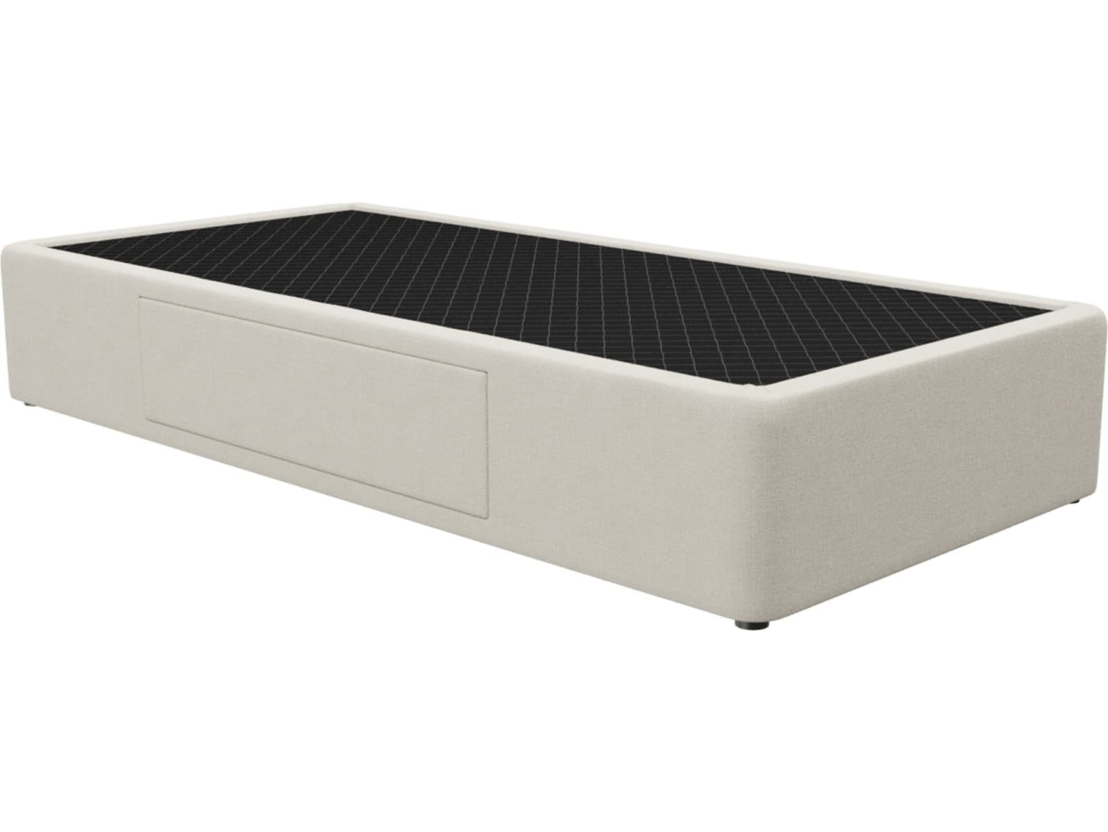 Zenith Kids 1 Storage Drawer Bed Base Toorak Pearl color Toorak Pearl