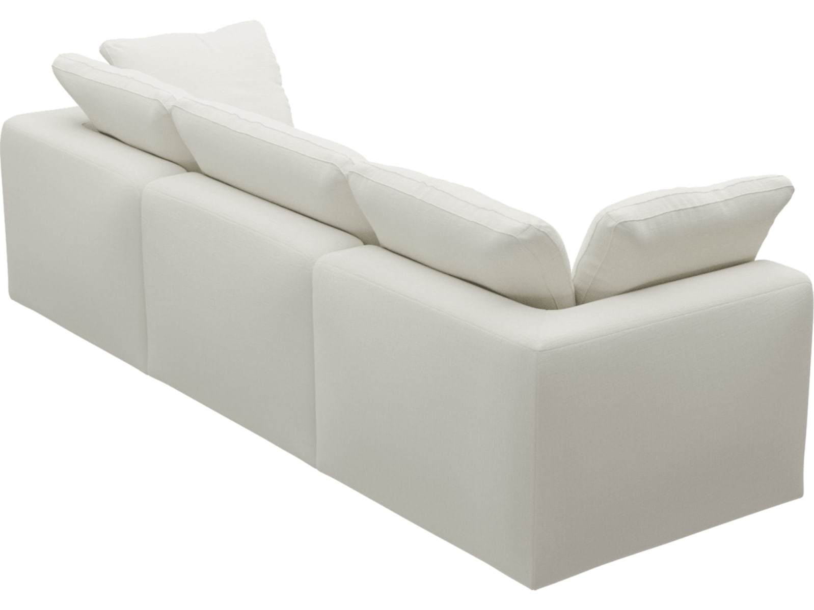 Cloud Tribute Shell Modular Sofa - 3 Piece color Tribute Shell