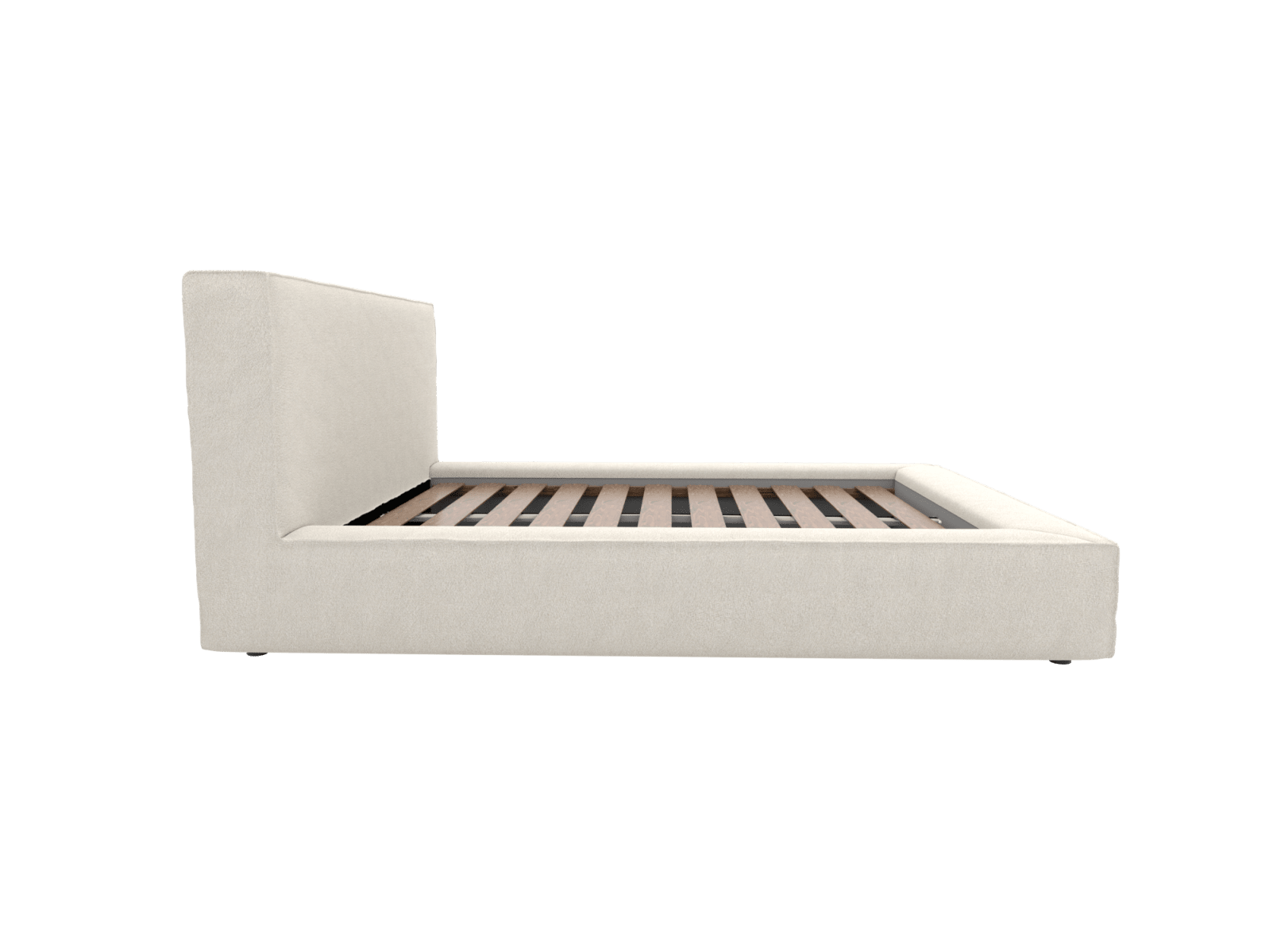 Riley Bed Frame California Ivory color California Ivory