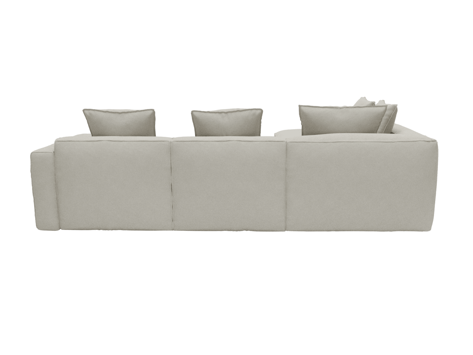 Riley Apt California Ivory Sofa - 5 Seater LAF Terminal color California Ivory