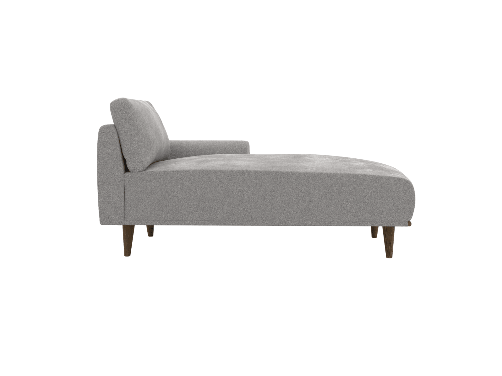 Dane Toorak Pebble Chaise Right Arm Facing Sofa Module color Toorak Pebble