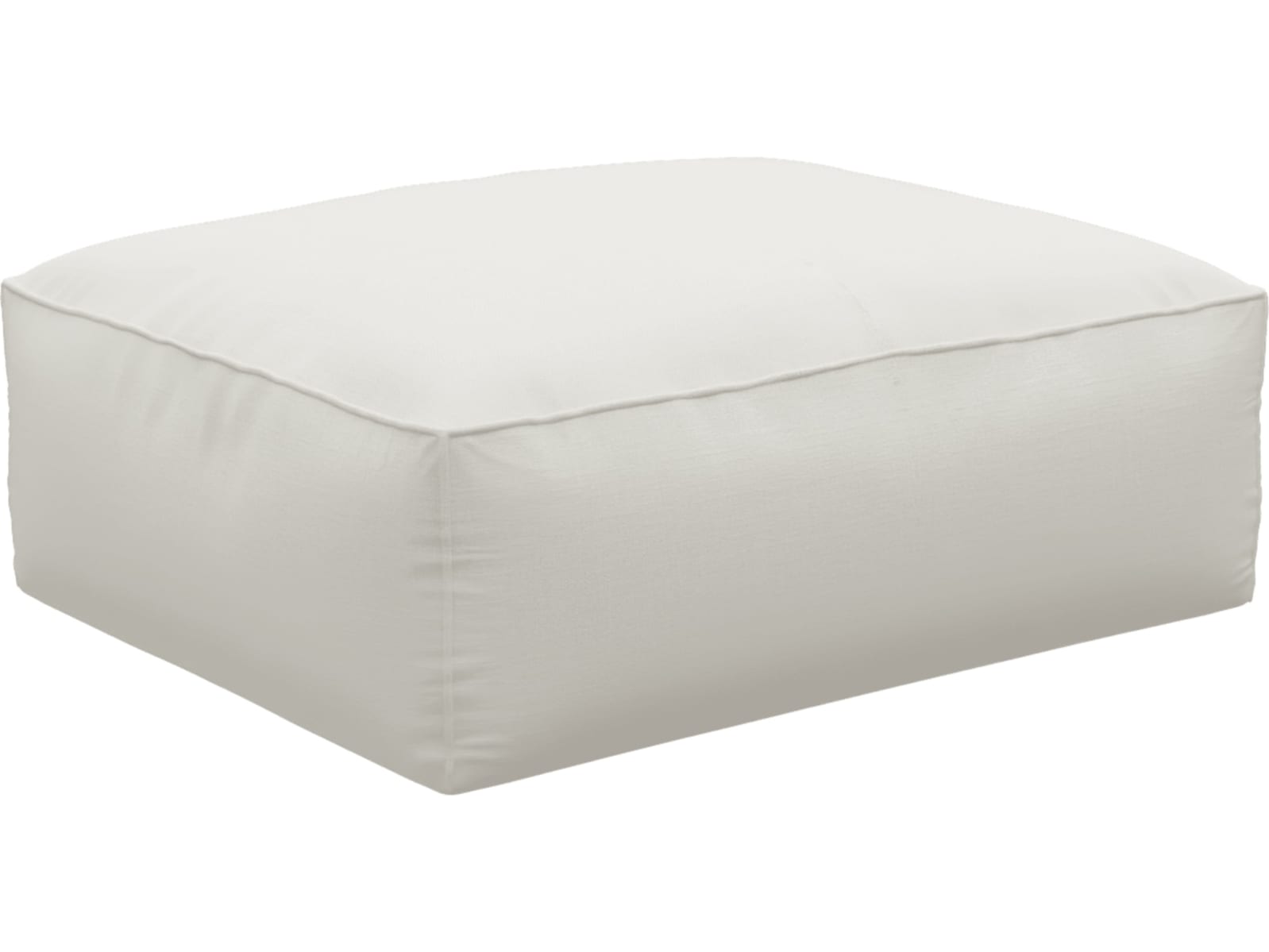 Riley Toorak Pearl Modular Big Ottoman color Toorak Pearl