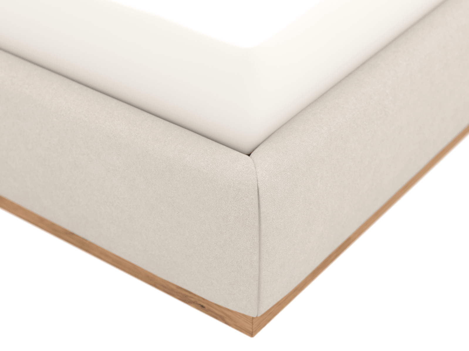 Haven Gas Lift Bed View Cream King color View Cream
