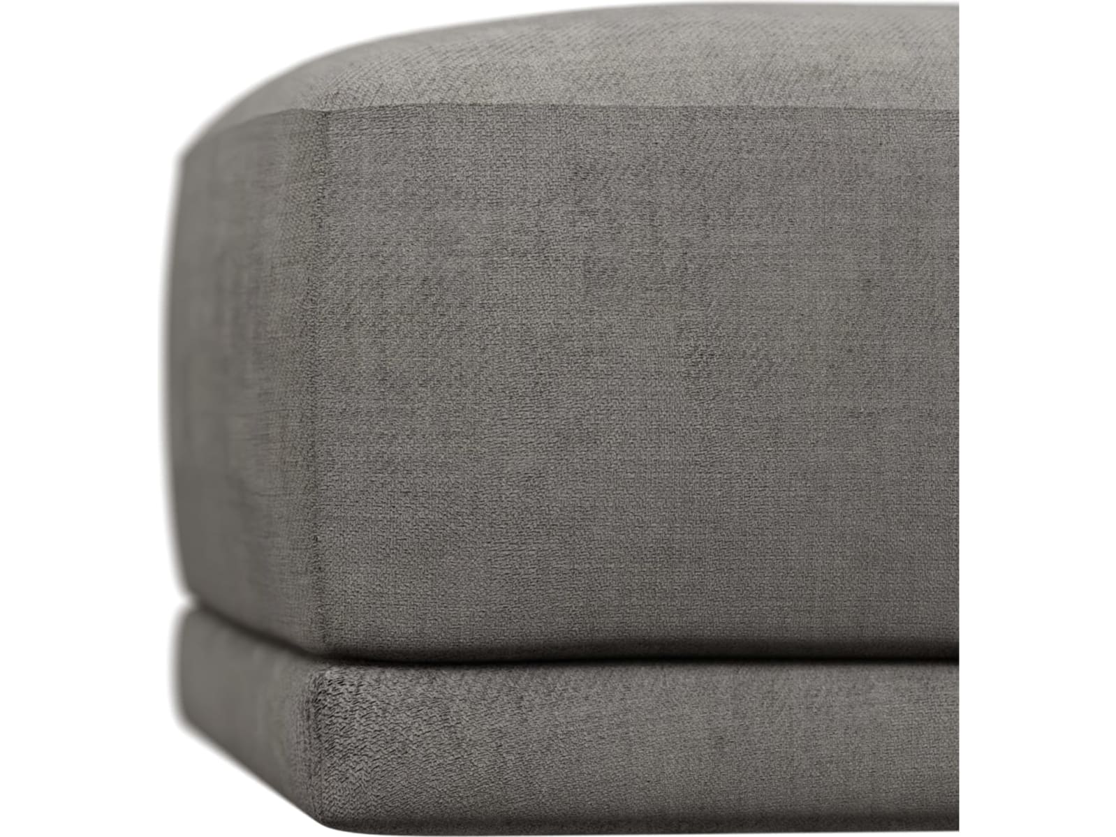 Haven Isla Soft Grey Ottoman color Isla Soft Grey