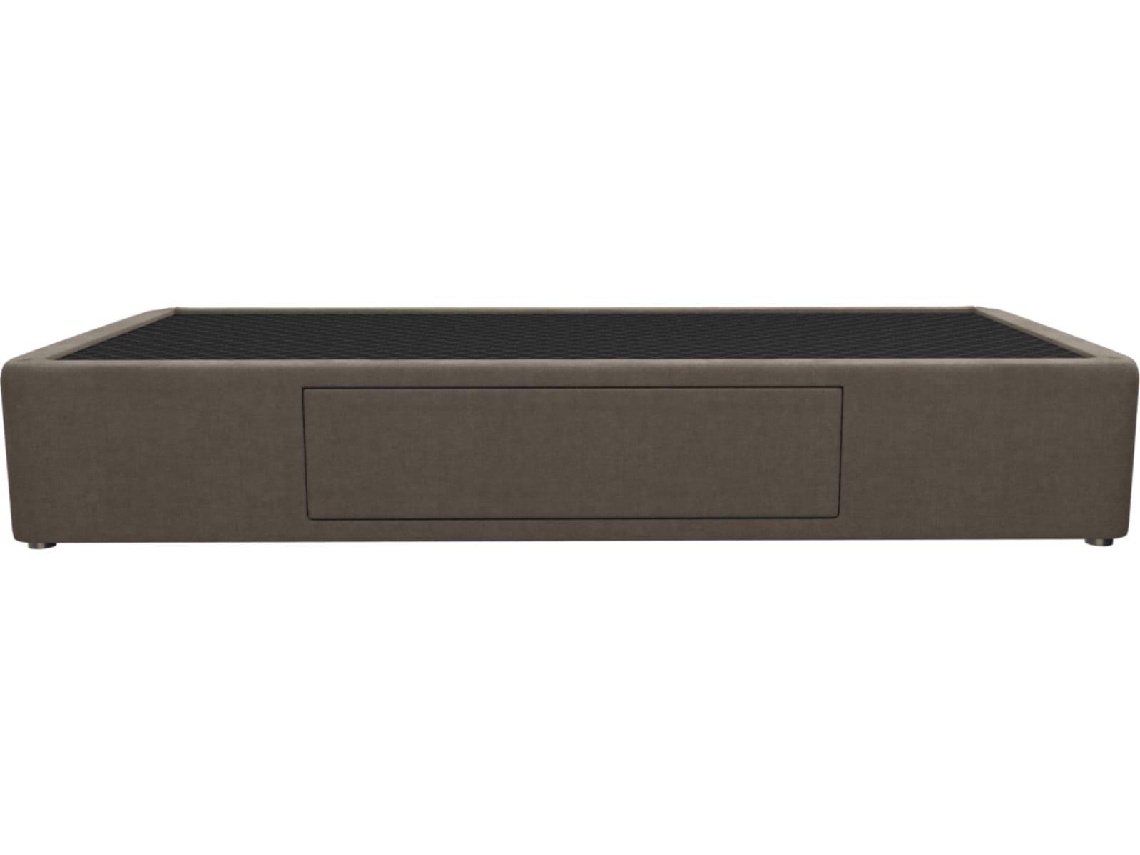 Zenith Kids 1 Storage Drawer Bed Base Muse Mink color Muse Mink