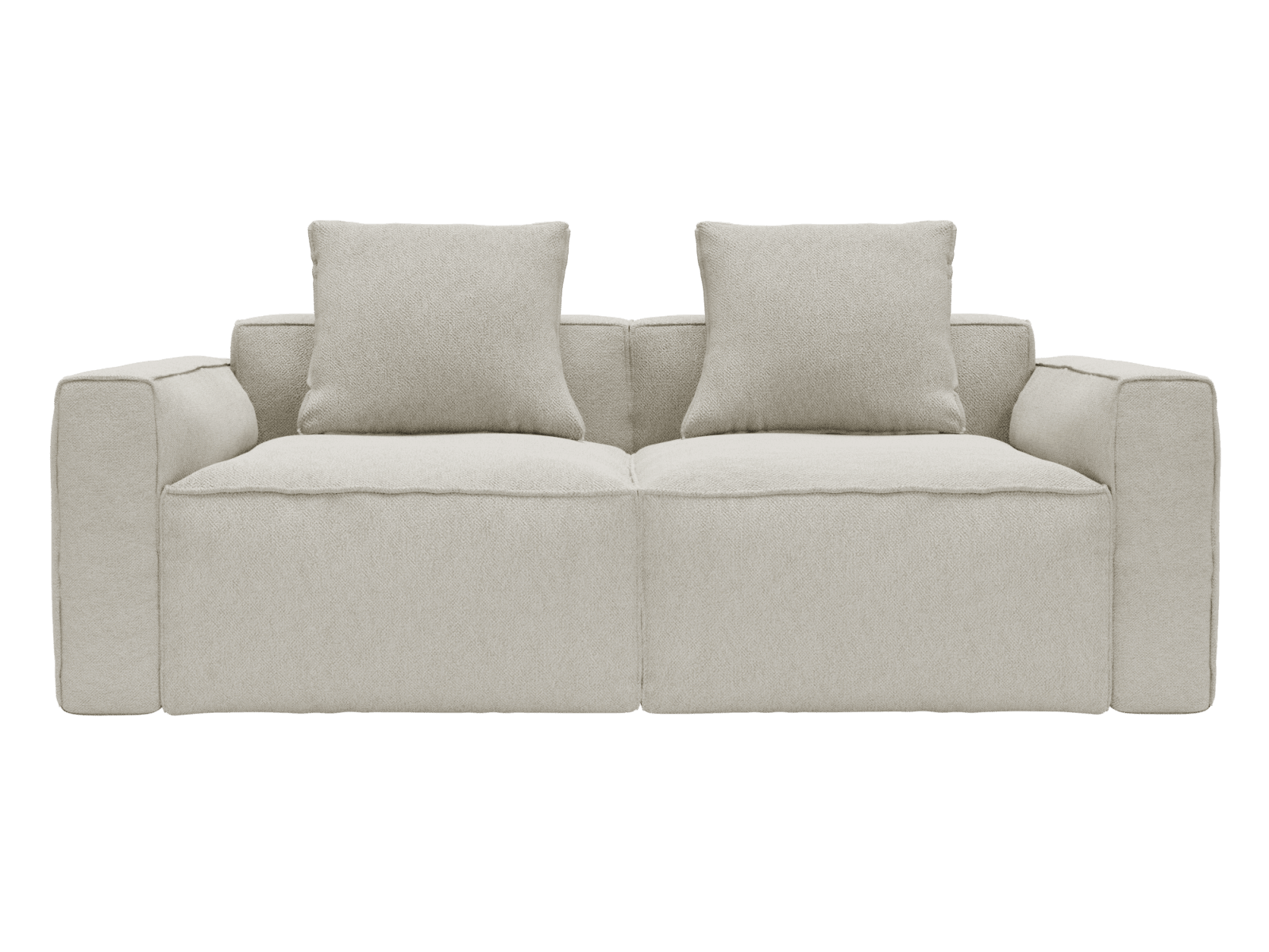 Riley Apt Noa Desert Sofa - 2 Seater color Noa Desert