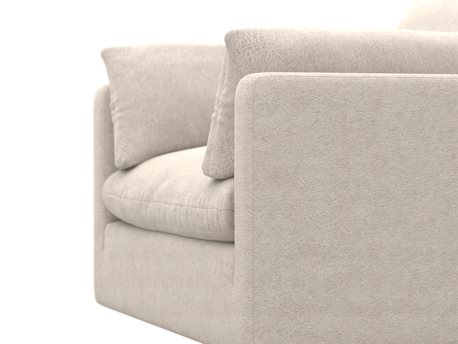 Willow Noa Desert Armchair color Noa Desert