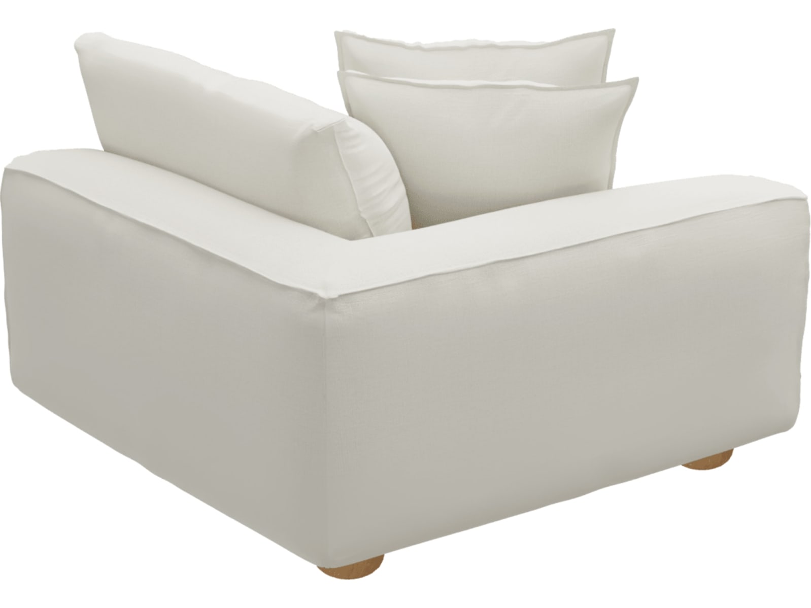 Tully Tribute Shell Left Arm Facing Chair Module color Tribute Shell