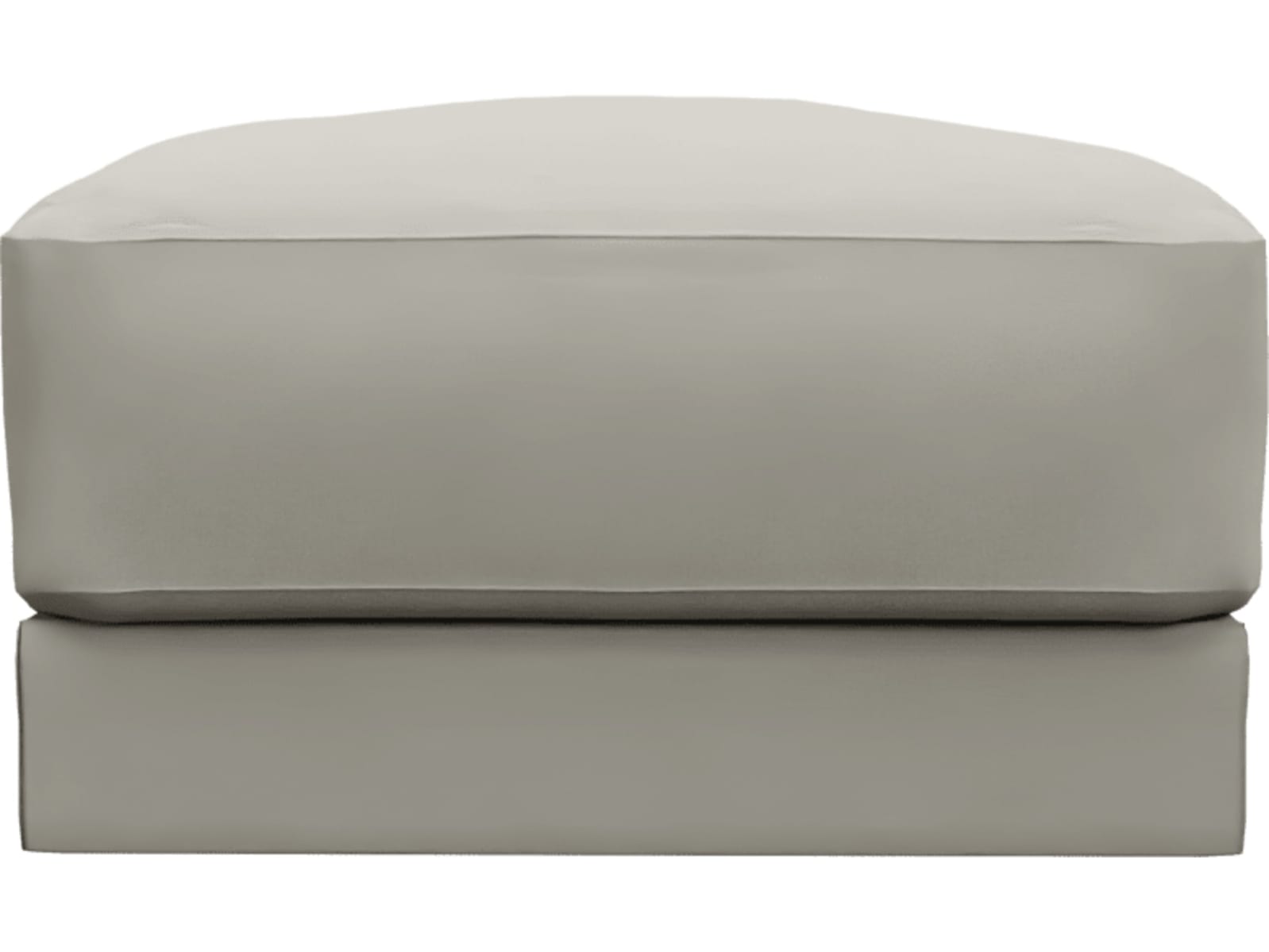 Monica California Ivory Ottoman color California Ivory