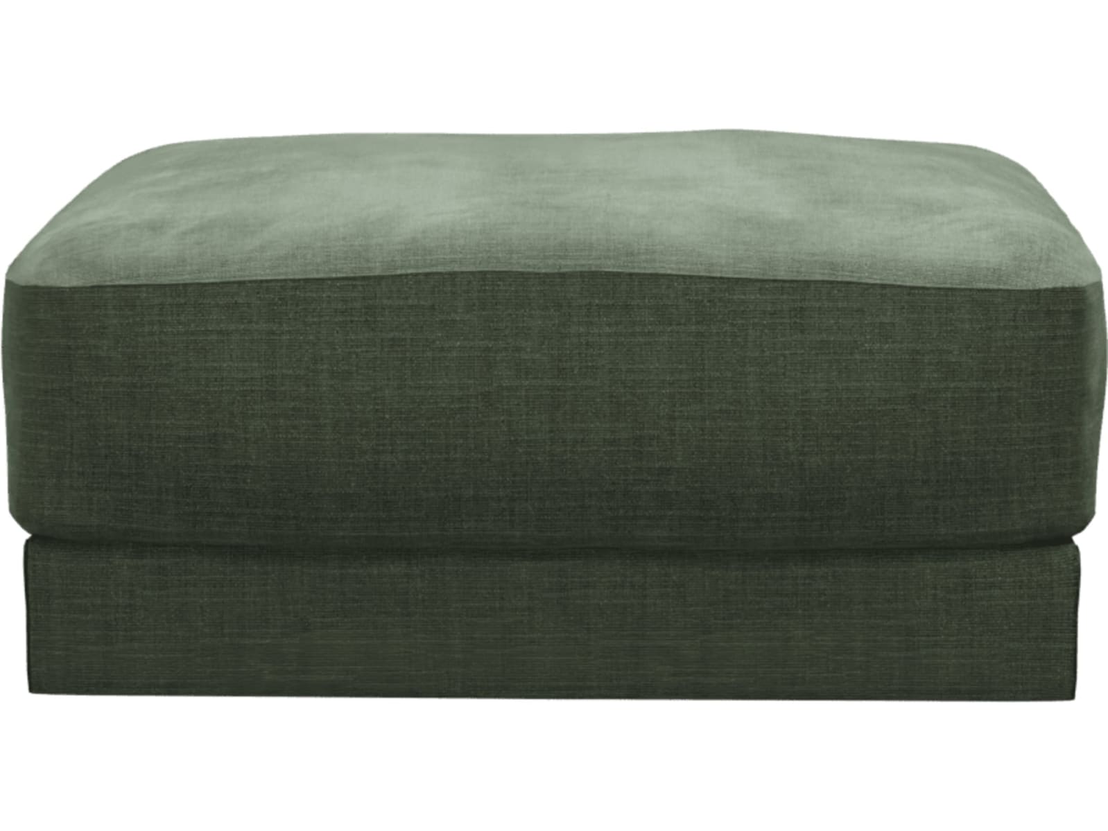 Monica Tribute Dark Jade Ottoman color Tribute Dark Jade