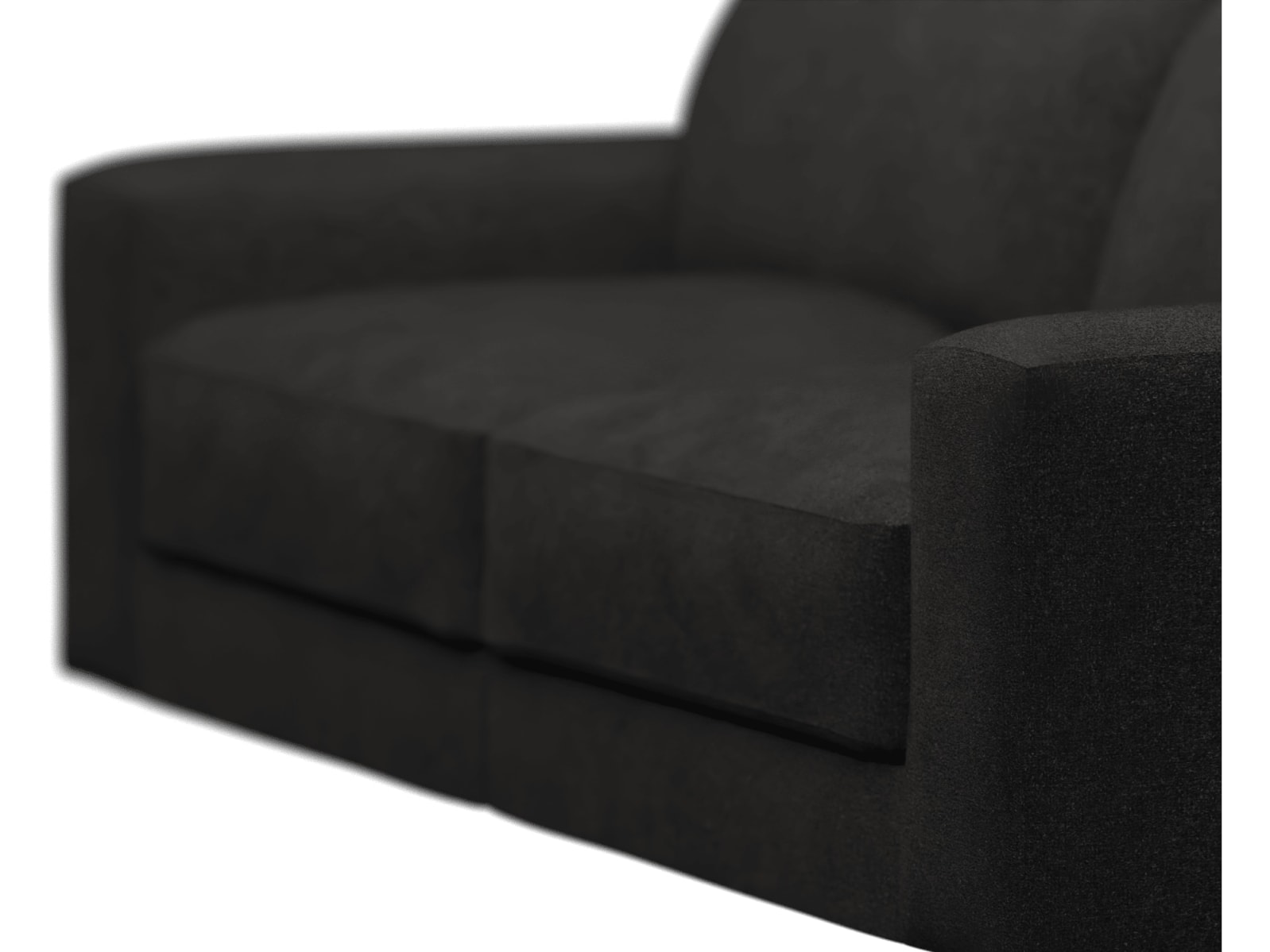 Monica California Charcoal Sofa - 2 Seater color California Charcoal