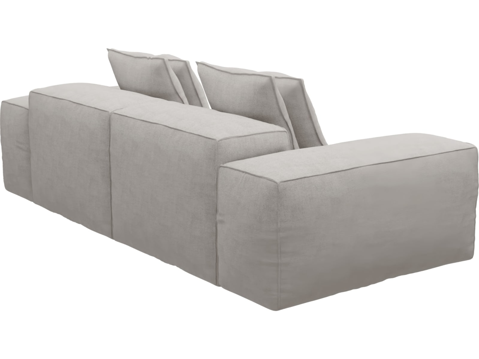 Riley Avon Mineral Modular Sofa - 2 Seater color Avon Mineral