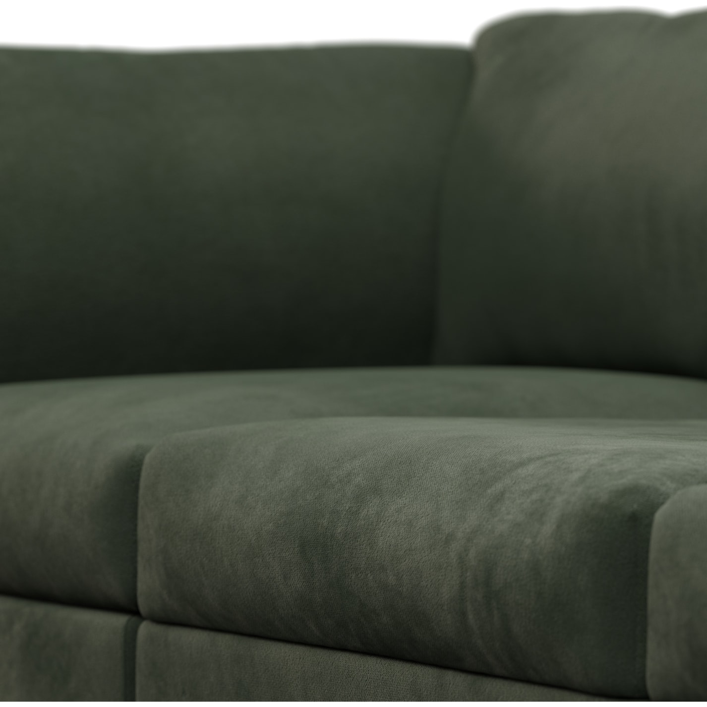 Finley Muse Forest Modular Sofa - 4 Seater color Muse Forest