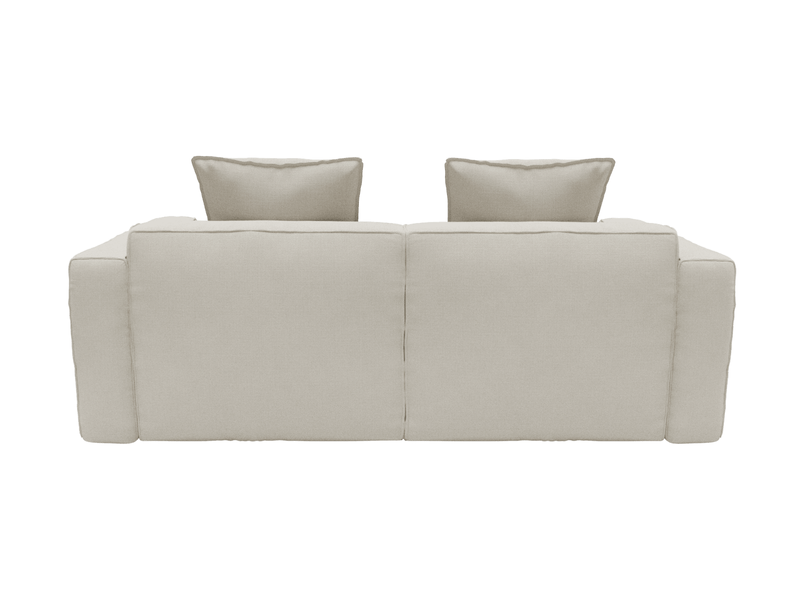 Riley Apt Toorak Pearl Sofa - 2 Seater color Toorak Pearl