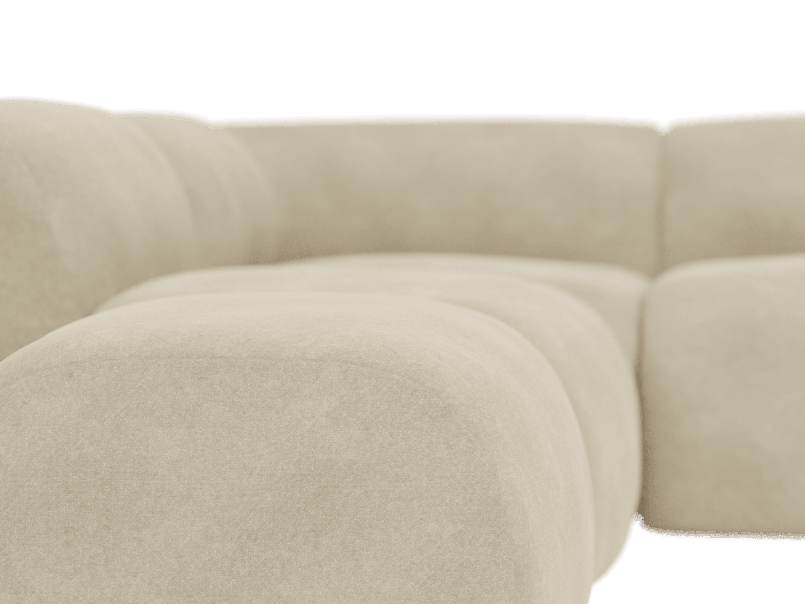 Malmo Avon Taupe Sofa - 6 Seater LAF Terminal color Avon Taupe