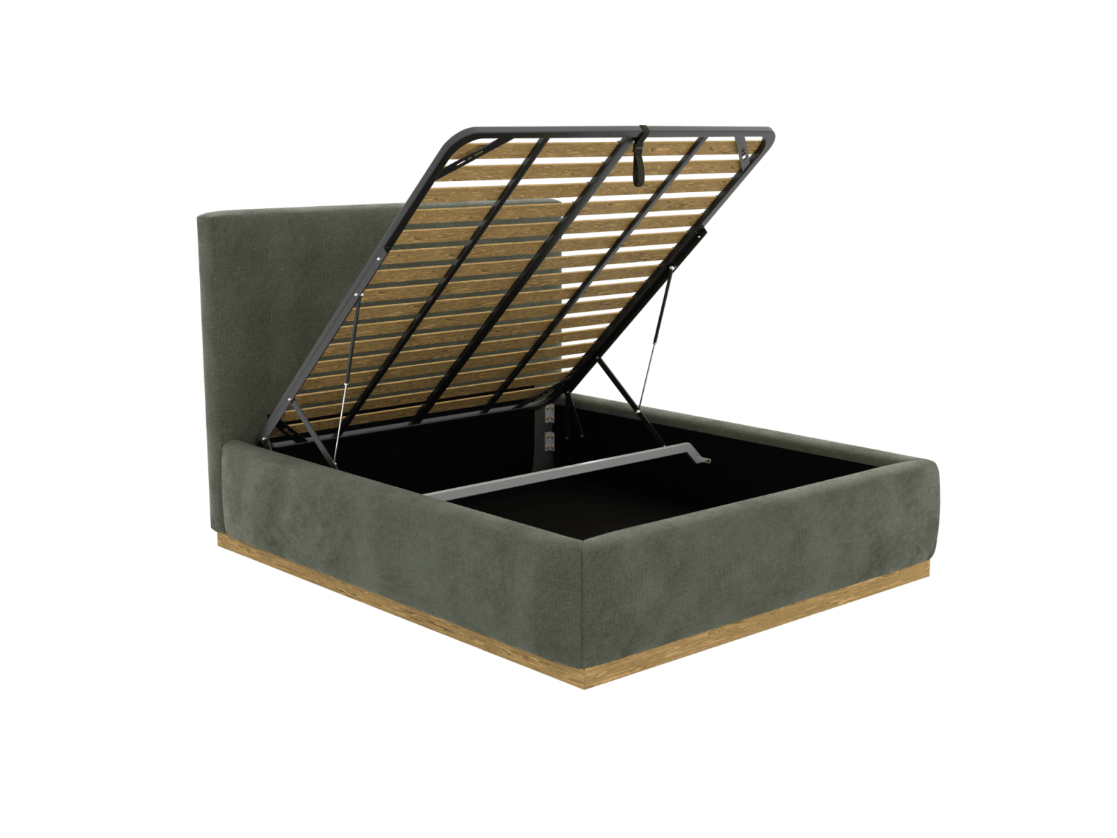 Haven Gas Lift Bed Tribute Dark Jade King color Tribute Dark Jade