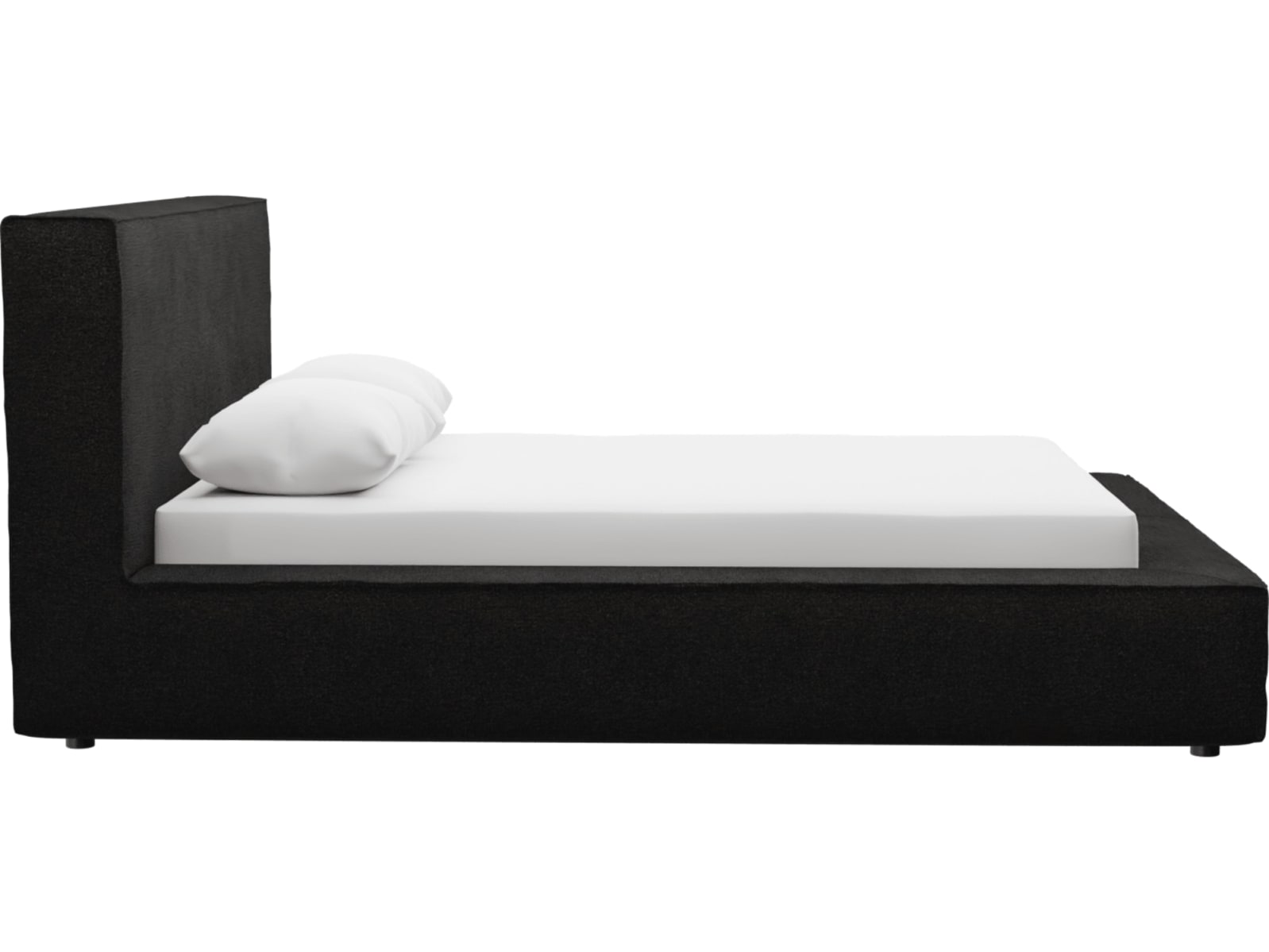 Riley Bed Frame California Charcoal color California Charcoal