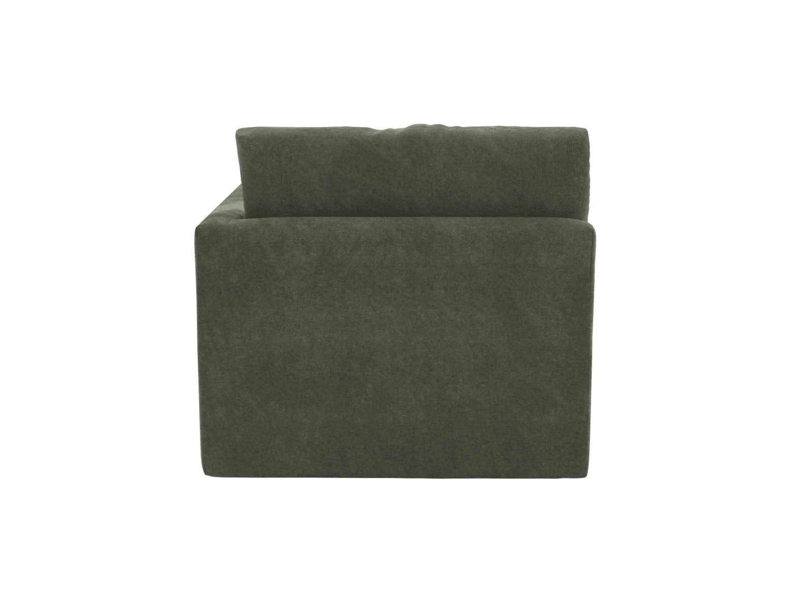 Haven Muse Forest Right Arm Facing Chaise Sofa Module color Muse Forest