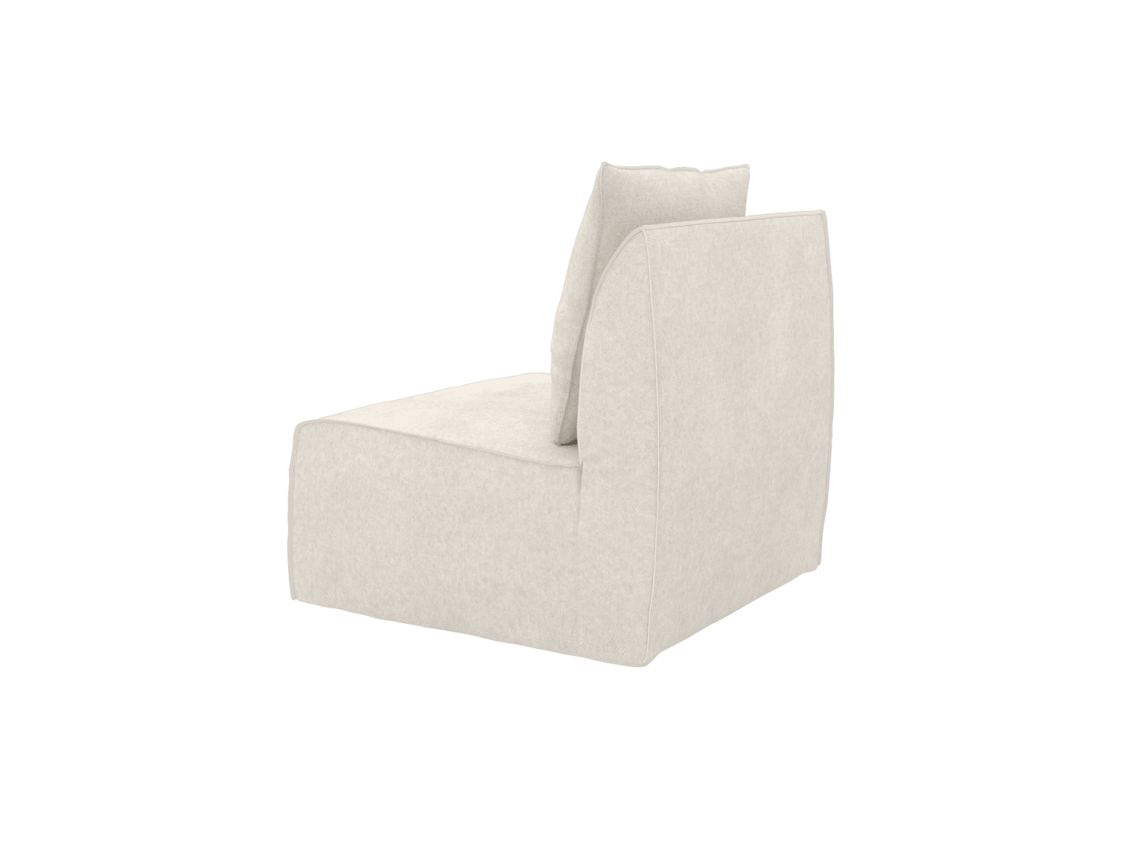 Como Tribute Ice Slipper Chair color Tribute Ice