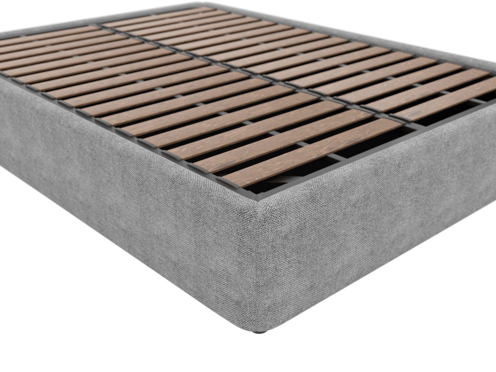 Leo Gas Lift Bed Base California Slate color California Slate