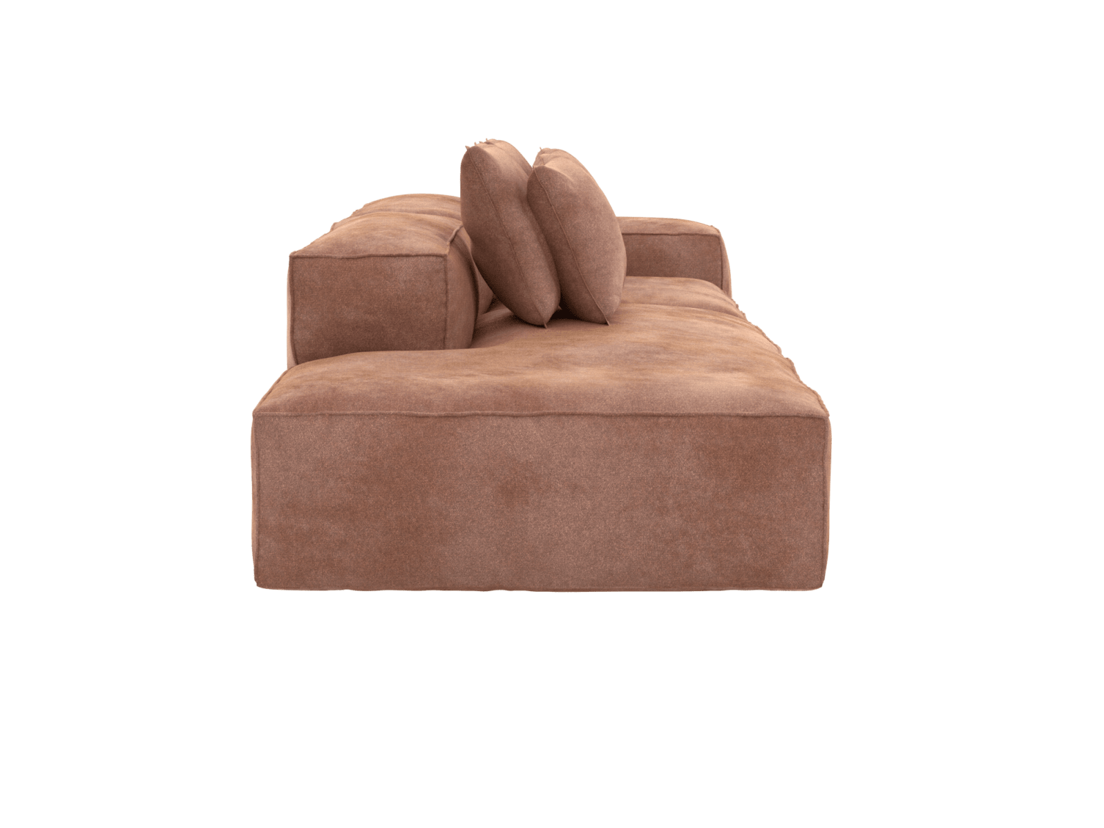 Riley Muse Dusk 3 Seater Terminal Left Modular Sofa color Muse Dusk