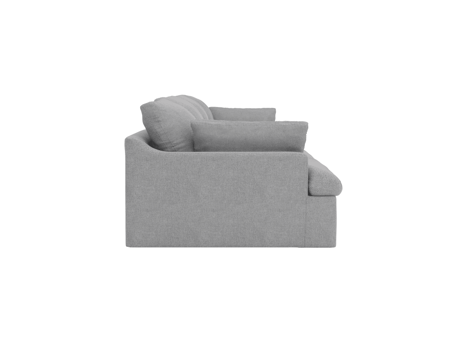 Retreat California Slate Modular Sofa - 4 Piece color California Slate