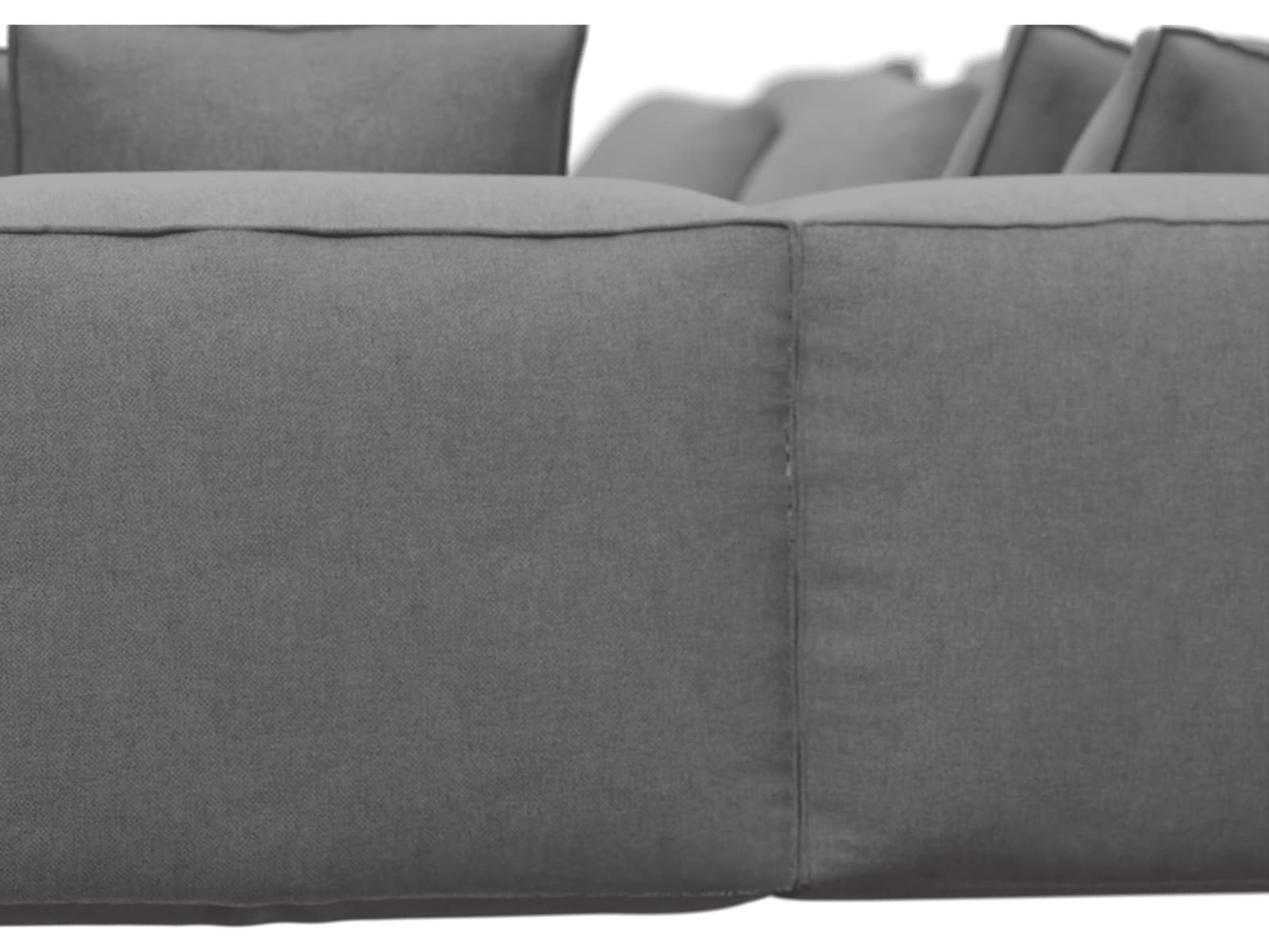 Riley California Slate Modular Sofa - Arm, 2x Armless, Corner, Right Terminal color California Slate